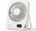 Small Desk Fan Personal Fans: 5000mah 25 Hours Battery Office Quiet Mini Desktop Fan Portable Rechargeable Travel Essentials