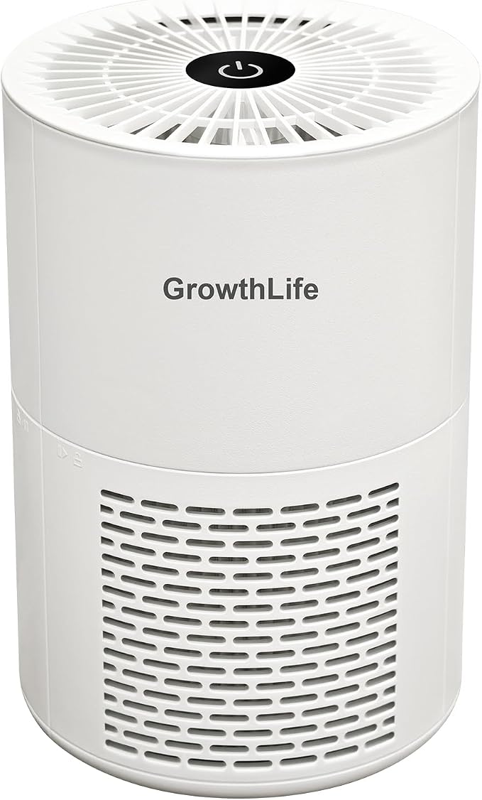 Small Desk Purifier 3-in-1 Filters Personal Air Purifier for Desk One-Button Operation for Dust Smoke Odors Quiet for Office