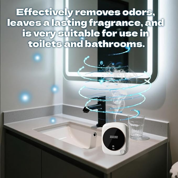Small Essential Oil Diffuser for Home Office Travel Ultrasonic Aromatherapy Waterless Cordless Diffuser with 7 Mist Modes for