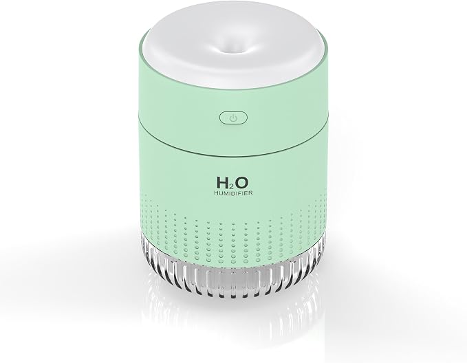 Small Humidifiers for Bedroom 350ml Mini Portable Humidifier for Travel Plants Humidifier, product image