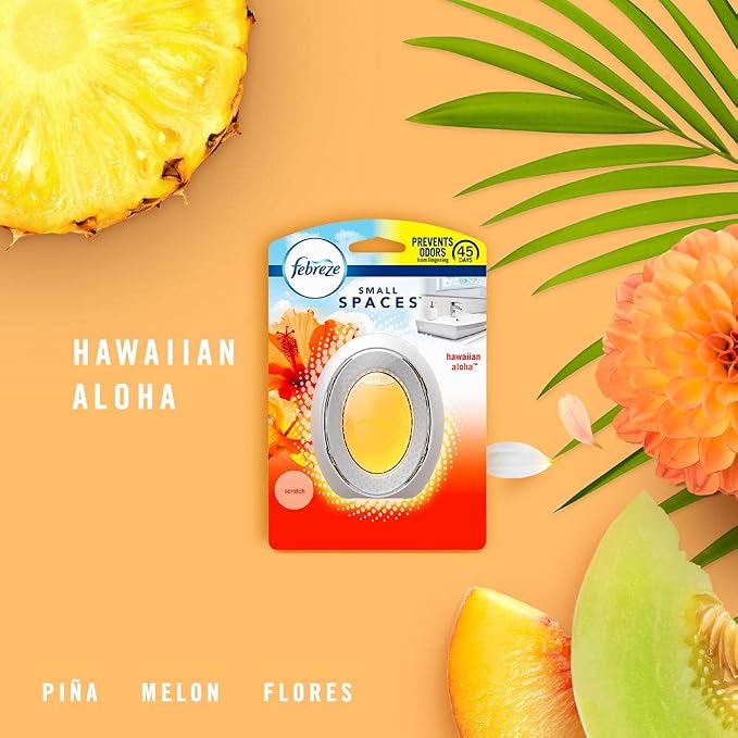 Small Spaces Air Freshener Hawiian Aloha,.25 fl. oz. 6.45 inches, alternate product view 4