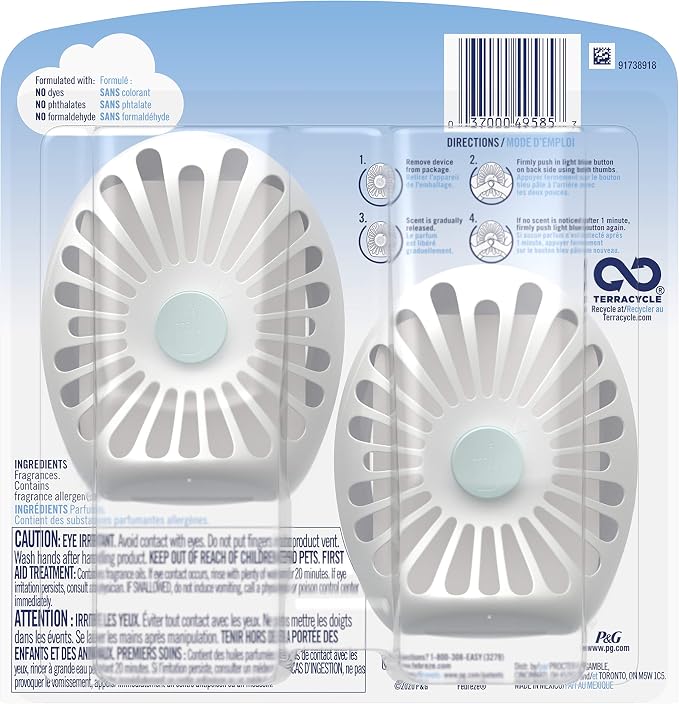 Small Spaces Air Freshener, Lilac & Violet, 2 Ct 0 Count 6.45 inches, alternate product view 2