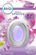 Small Spaces Air Freshener, Odor Eliminating, Lilac & Violet, Limited Ed, 1 Count 1 Count, product image
