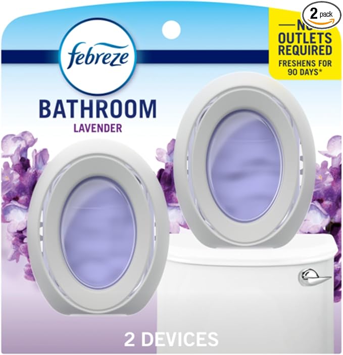 Small Spaces Air Freshener, Odor-Fighting, Plug-In Alternative, Air Fresheners for Home and Bathroom and Kitchen, product
