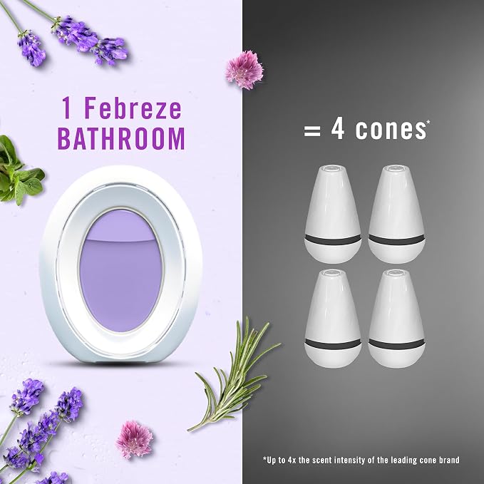 Small Spaces Air Freshener, Odor-Fighting, Plug-In Alternative, Air Fresheners for Home and Bathroom and Kitchen, alternate