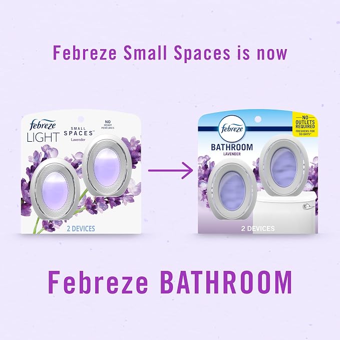 Small Spaces Air Freshener, Odor-Fighting, Plug-In Alternative, Air Fresheners for Home and Bathroom and Kitchen, alternate