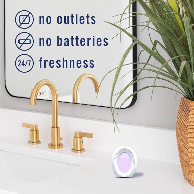 Small Spaces Air Freshener, Odor-Fighting, Plug In Alternative, Air Fresheners for Home and Bathroom and Kitchen, alternate
