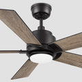 Smart 48" Ceiling Fans with Lights, 3 Light Colors Dimmable, 10 Speeds DC Ceiling Fan with Remote, Outdoor Ceiling Fan