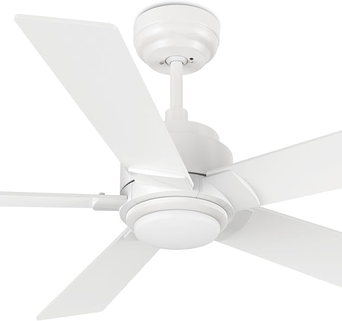 Smart 60" Ceiling Fans with Lights, 3 Light Colors Dimmable, 10 Speeds DC Ceiling Fan with Remote, Outdoor Ceiling Fan