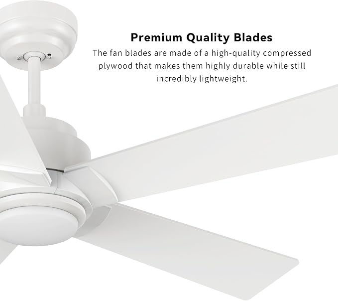 Smart 60" Ceiling Fans with Lights, 3 Light Colors Dimmable, 10 Speeds DC Ceiling Fan with Remote, Outdoor Ceiling Fan