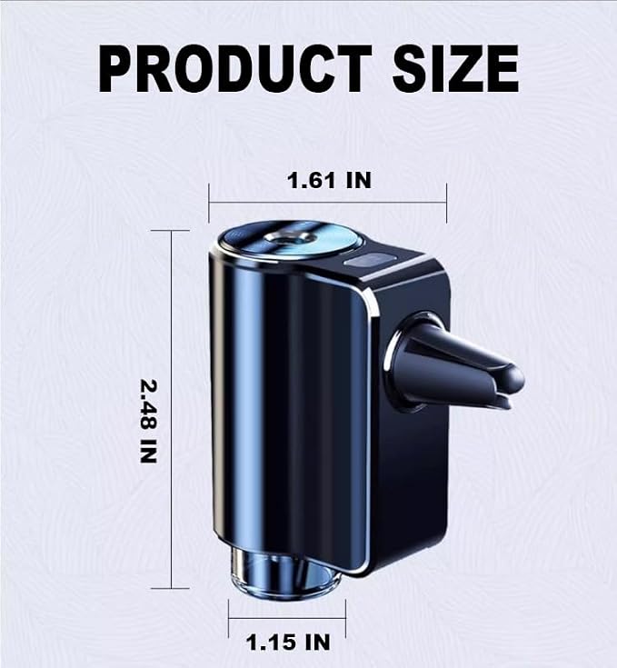Smart Car Air Freshener, Car Air Freshener Diffuser, Rechargeable Cars Aroma Diffuser, alternate product view 7