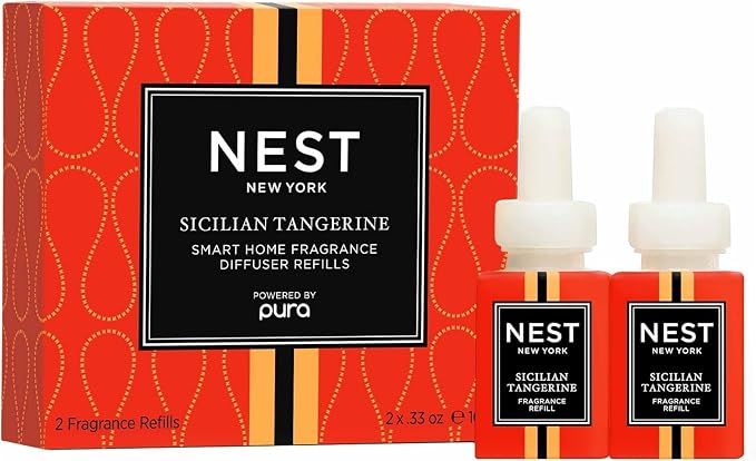 Smart Home Fragrance Diffuser Refill Smart Vials, Sicilian Tangerine - Set of 2, product image