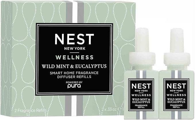Smart Home Fragrance Diffuser Refill Smart Vials, Wild Mint & Eucalyptus - Set of 2, product image