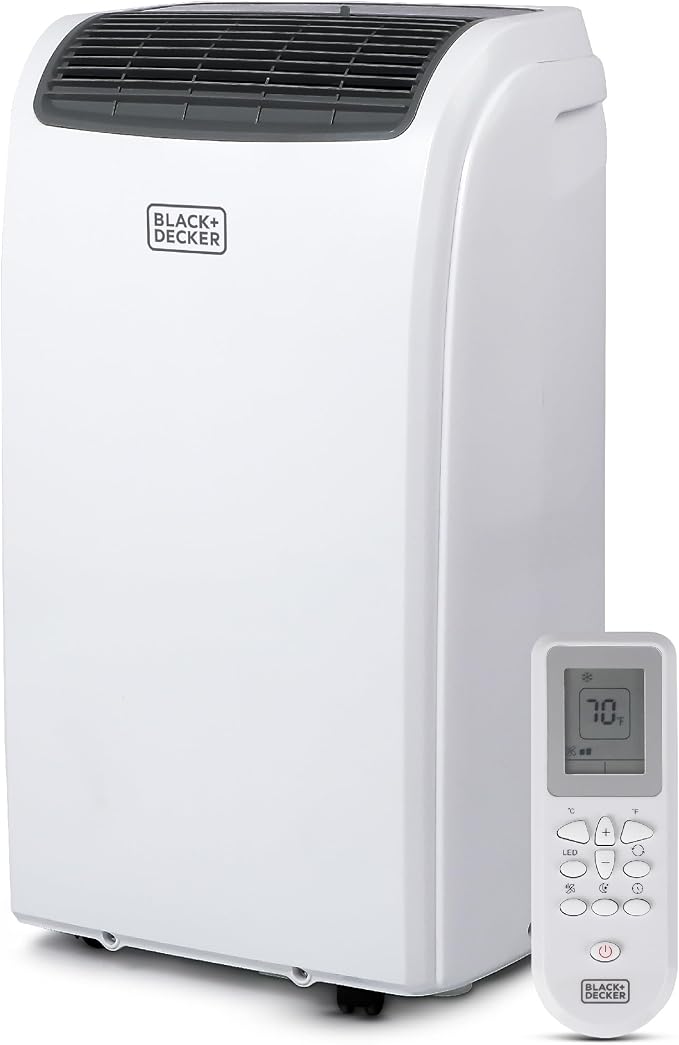Smart Portable Air Conditioner with Heat, 12,000 BTU Cooling, 9,000 BTU Heating for Rooms up to 550 Sq., product image