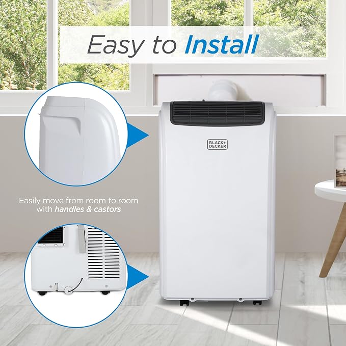 Smart Portable Air Conditioner with Heat, 12,000 BTU Cooling, 9,000 BTU Heating for Rooms up to 550 Sq., alternate product