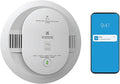 Smart Smoke and Carbon Monoxide Detector, Ring App Enabled for Real-Time Notifications, Wire-Free