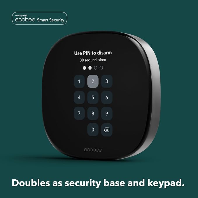 Smart Thermostat Premium with Siri and Alexa and Built in Air Quality Monitor and Smart Sensor with SmartSensor for Doors and