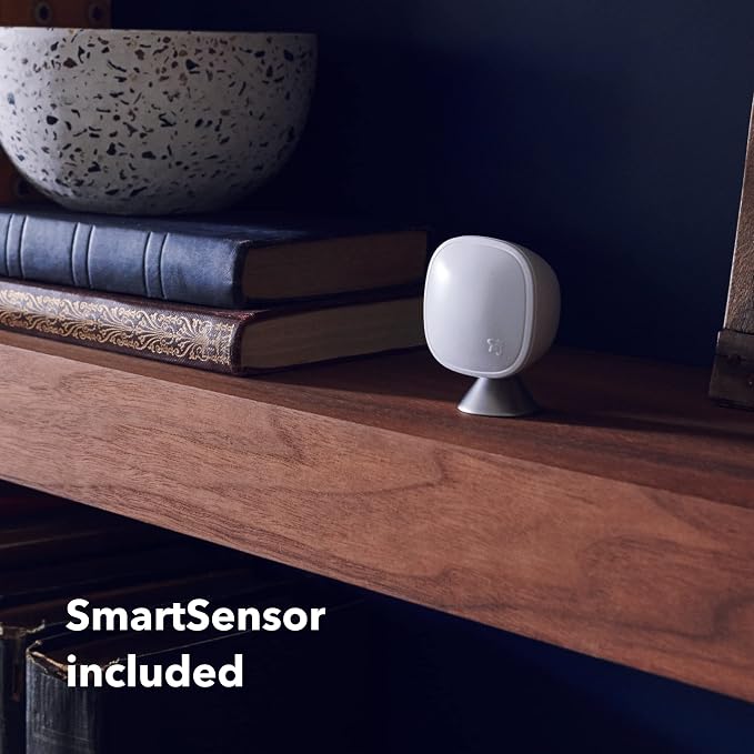 Smart Thermostat Premium with Siri and Alexa and Built in Air Quality Monitor and Smart Sensor with SmartSensor for Doors and