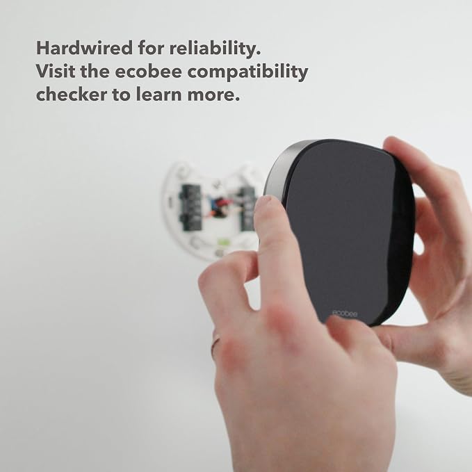 Smart Thermostat Premium with Smart Sensor and Air Quality Monitor - Programmable Wifi Thermostat - Works with Siri, Alexa