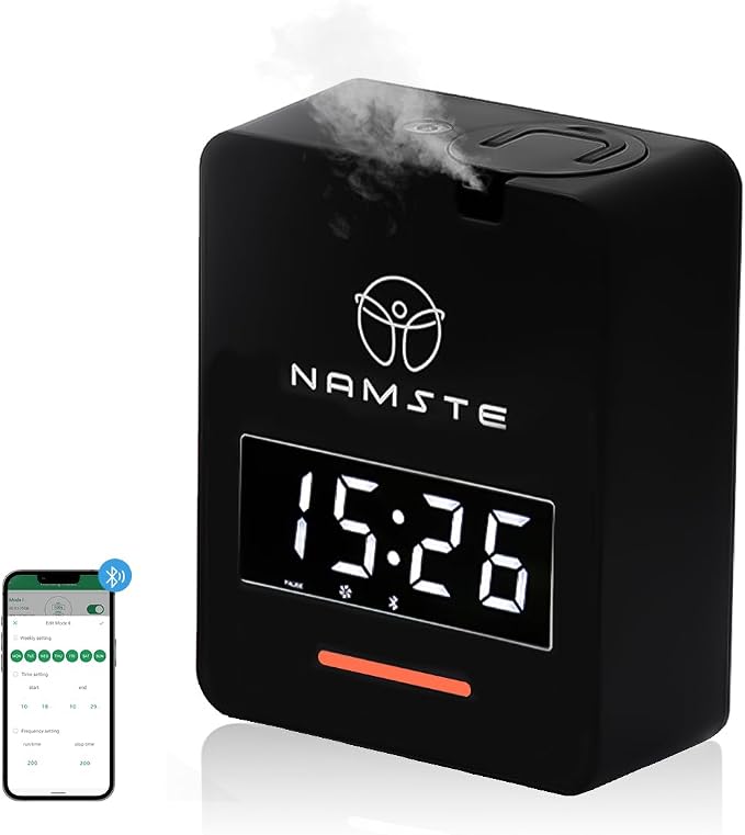 Smart Waterless Diffuser HVAC Scent Machine with Clock & Bluetooth Control 3000 Sq.Ft, product image