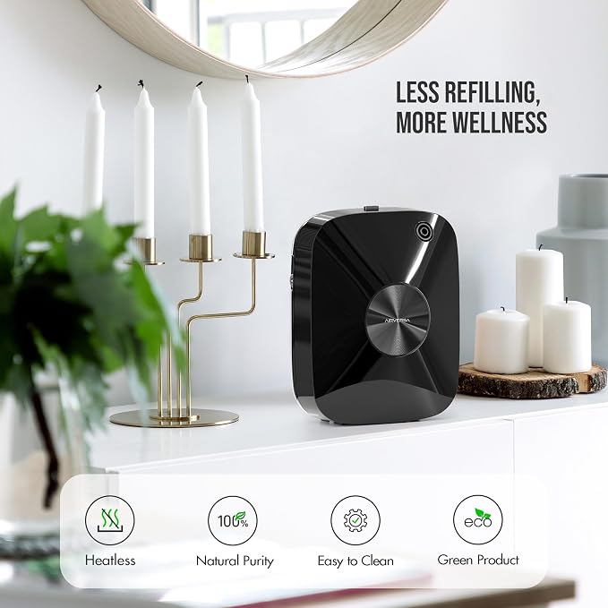 Smart Waterless Essential Oil Diffuser Hotel Scent Starter Kit, 400mL Capacity with 200mL Fragrance Oil, alternate product