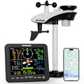 Smart WiFi Weather Stations Wireless Indoor Outdoor,24/7 AI Weather Forecast by Weatherseed®, Home Weather Station with