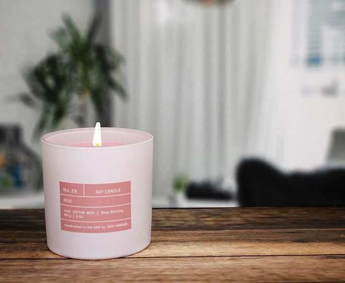 | Smells Like Roses | Luxury Scented Soy Jar Candle | Hand Poured in The USA | Highly Scented & Long Lasting (9, alternate