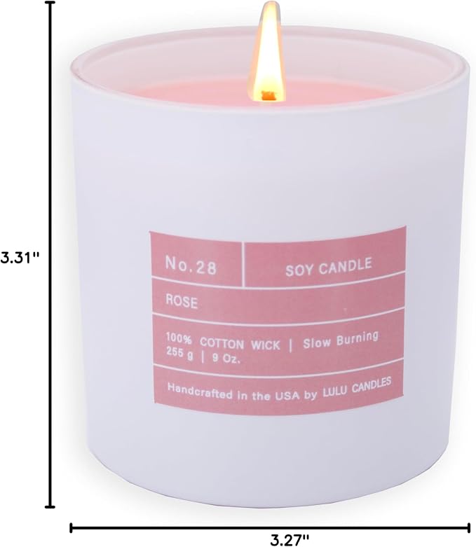 | Smells Like Roses | Luxury Scented Soy Jar Candle | Hand Poured in The USA | Highly Scented & Long Lasting (9, alternate