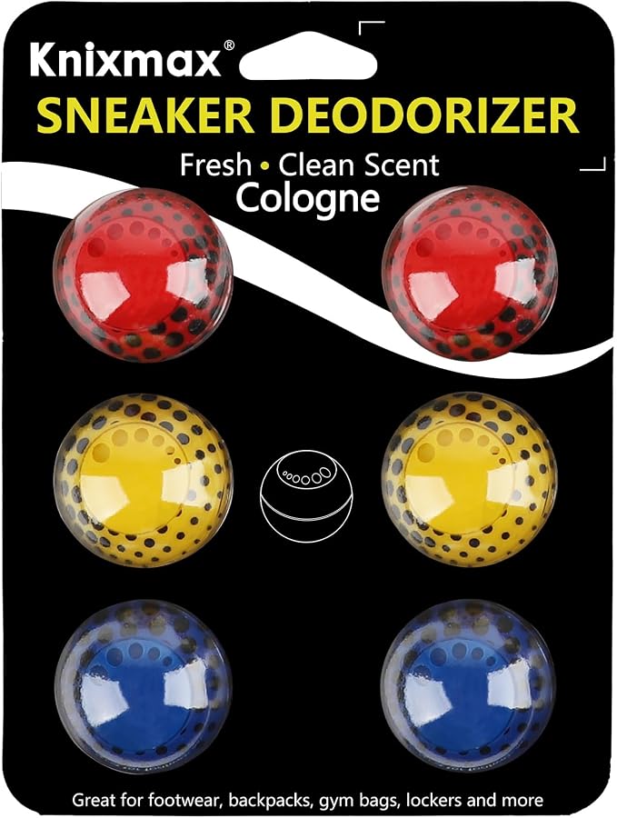 Sneaker Deodorizer Shoe Freshener Balls, Gym Bags Lockers Car Air Fresheners, alternate product view 9