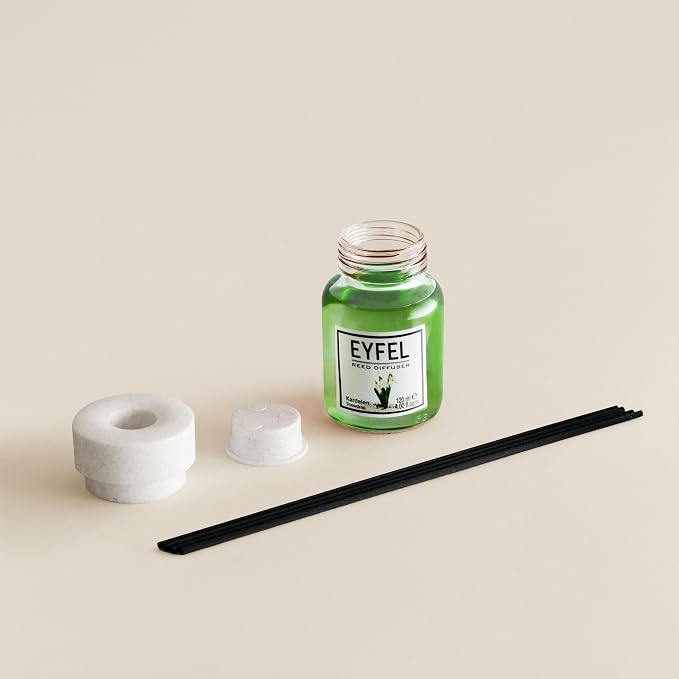 Snowdrop Reed Diffuser Set - 4.05 fl oz, Bathroom & Home Scented Sticks, alternate product view 3