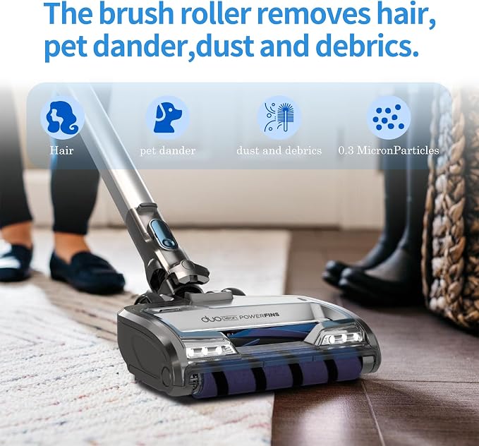 Soft Brushroll Replacement Parts Acessories for Shark Vertex DuoClean PowerFin Upright Vacuum AZ2002 AZ2000 AZ2000W AZ2001AMZ