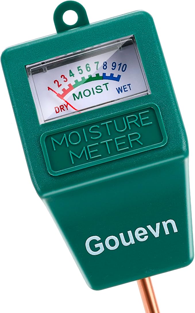 Soil Moisture Meter, Plant Moisture Meter Indoor & Outdoor, Hygrometer Moisture Sensor Soil Test Kit Plant Water Meter for