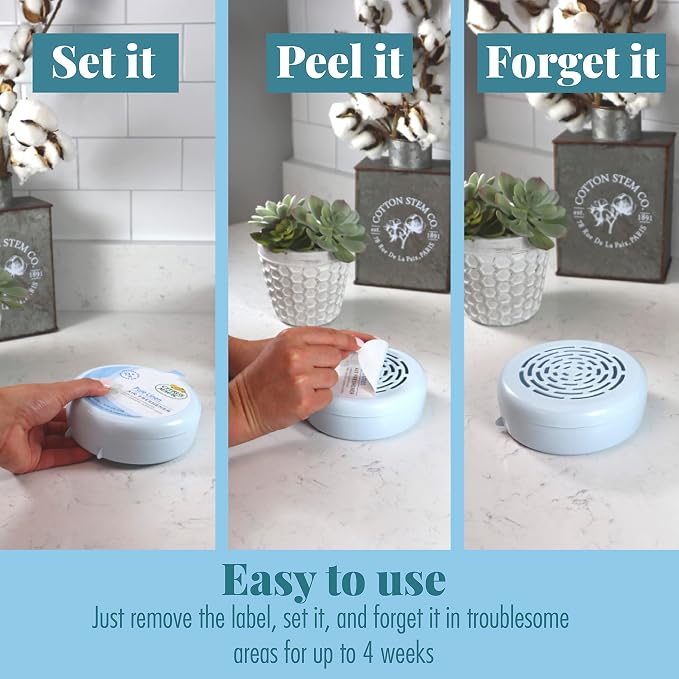 Solid Air Freshener Pure Linen, Pack of 2, 8-Ounces Each, alternate product view 6