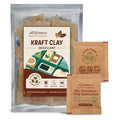 18g x 25 Pack Bentonite Clay Desiccant Packs– Food Grade Moisture Absorbers for Pet Food, Tea, Dry Grains