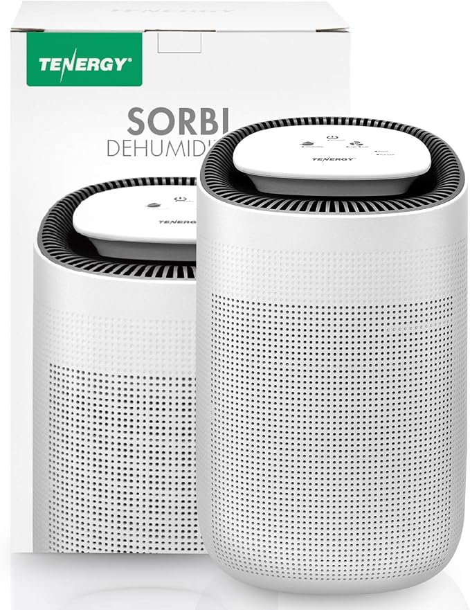 Sorbi 1000ml Air Dehumidifier w/Purifying Function, True HEPA Filter, Auto Shutoff, Touch Control Adjustable Air Speed