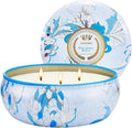 Soy Scented Candles for Home 12oz, 3 Wick Highly Scented 40 Hours Long Lasting, Midsummer Nights Scented Portable Tin Candles