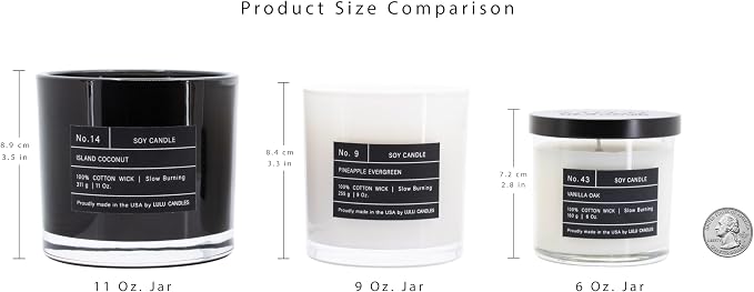 | Sparkling Orange | Luxury Scented Soy Jar Candle | Hand Poured in The USA | Highly Scented Long Lasting (9, alternate