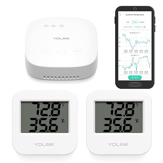 SpeakerHub & Two Temp/Humidity Sensors Starter Kit – Audio Hub Plays Tones/Sounds, Spoken Messages, Text Messages, product