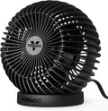 SPHERE Personal Adjustable Fan, Quiet Operation, Targeted Cooling Airflow, 2 Speed Settings, Manual Control, Detachable Base
