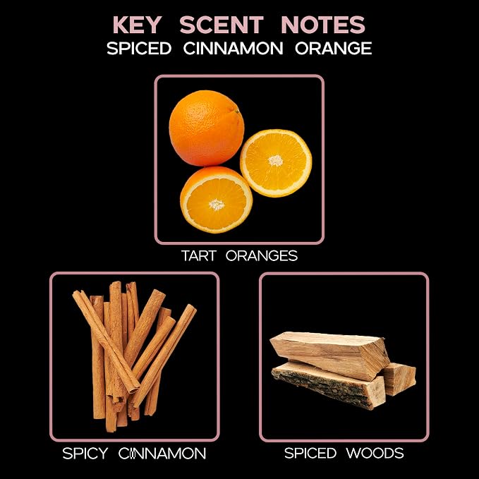Spiced Orange Diffuser Oil - Holiday Essential Oils for Diffuser Refill & Air Freshener Room Spray, alternate product view 9