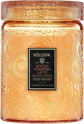 Spiced Pumpkin Latte, Large Candle Jar, 18 oz, 100 Hour Burn Time, All Natural Wicks and Coconut Wax for Clean Burning