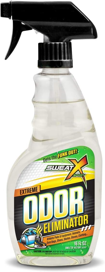 Sport Extreme Odor Spray - Multipurpose No-Wash Deodorizer - Ideal for Shoes and Gym Clothing - Victory Scent (16 fl oz)