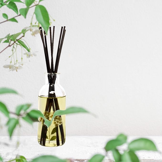 Spring Blooms Scented Reed Diffuser Oil Set | Real Flowers in The Bottle!, alternate product view 6