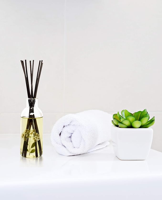 Spring Blooms Scented Reed Diffuser Oil Set | Real Flowers in The Bottle!, alternate product view 7
