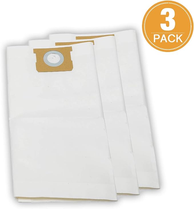 Standard Dust Bag 12-16 Gallon Genuine Part 3pcs per Pack for Replacement in white., alternate view 3