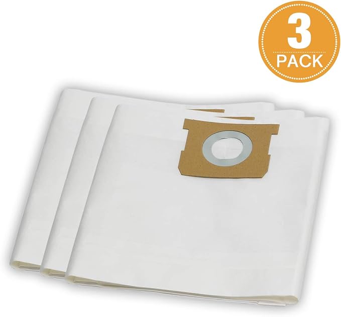 Standard Dust Bag 5-6 Gallon Genuine Part 3pcs per Pack for Replacement in RM., alternate view 3