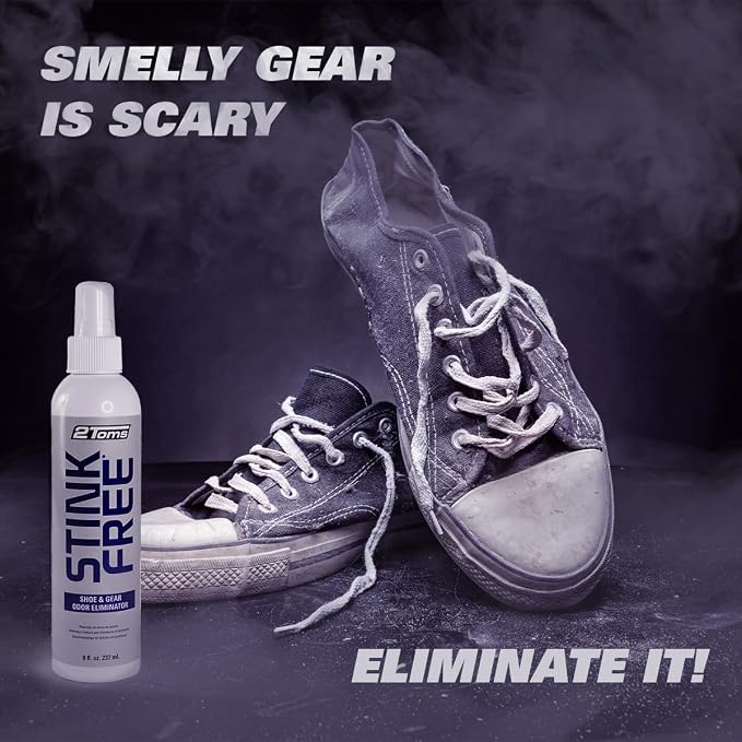 ® Shoe Odor Eliminator Spray, Removes Odors Caused by Sweat in Shoes, Sneakers, Cleats, Boots & Gear, 8 Ounces