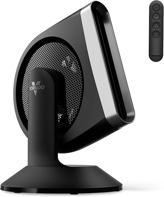 STRATATM 8 OmniWaveTM Medium Table Fan, Energy Efficient DC Motor, 10 Electric Fan Speeds, Quiet Operation with Oscillation