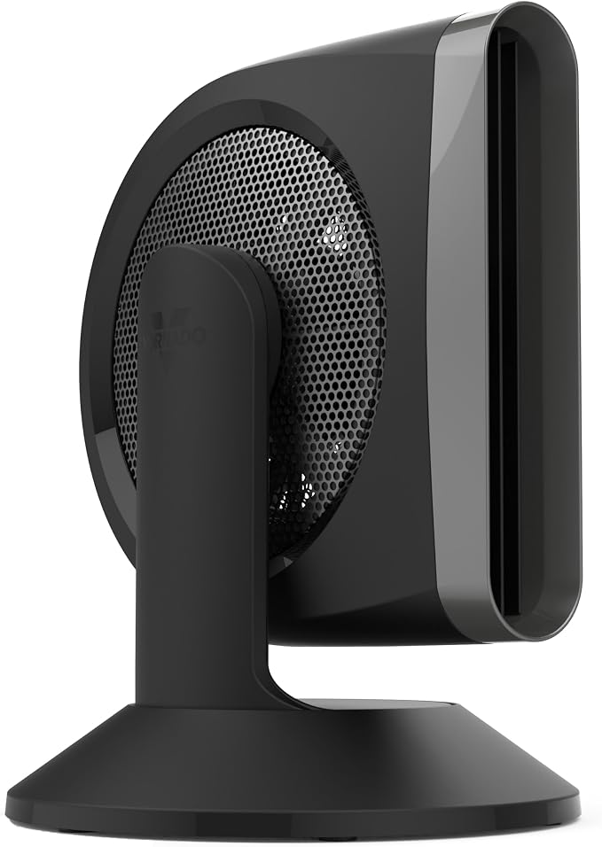 STRATATM 8 OmniWaveTM Medium Table Fan, Energy Efficient DC Motor, 10 Electric Fan Speeds, Quiet Operation with Oscillation