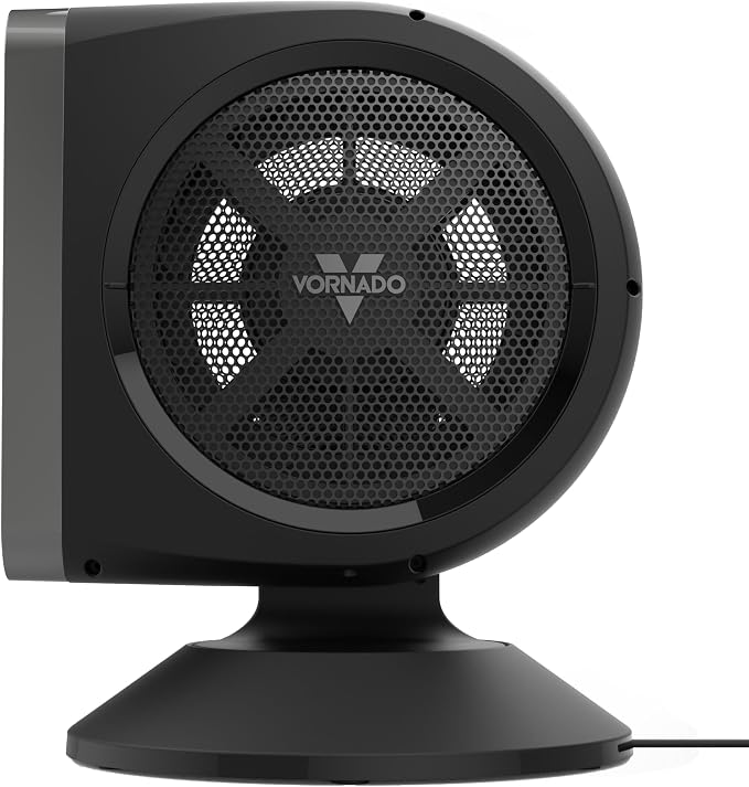 STRATATM 8 OmniWaveTM Medium Table Fan, Energy Efficient DC Motor, 10 Electric Fan Speeds, Quiet Operation with Oscillation